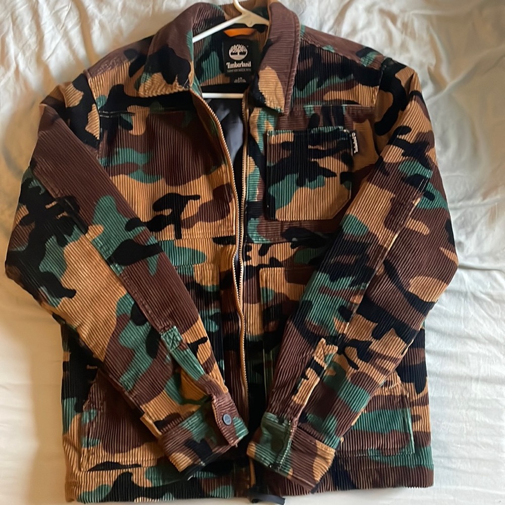 Camouflage Corduroy Timberland Chore Jacket